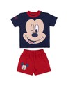 Cerda Pijama Corto Single Jersey Mickey, Color Rojo, Talla 2 Años