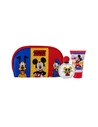 Disney Mickey Mouse Set de Perfume Infantil - Neceser, Eau de Toilette 50ml, Gel de Ducha 100ml