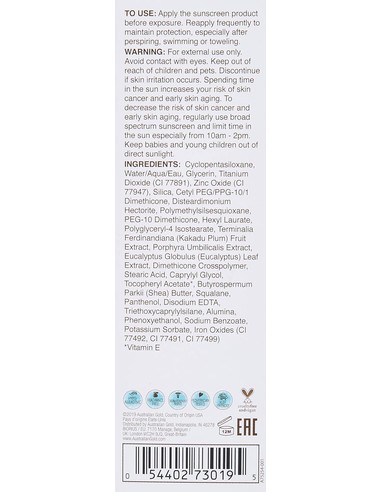 Protector Solar Facial AUSTRALIAN GOLD Botanical SPF 50 Medium-Tan 88 ml | Kiwiku