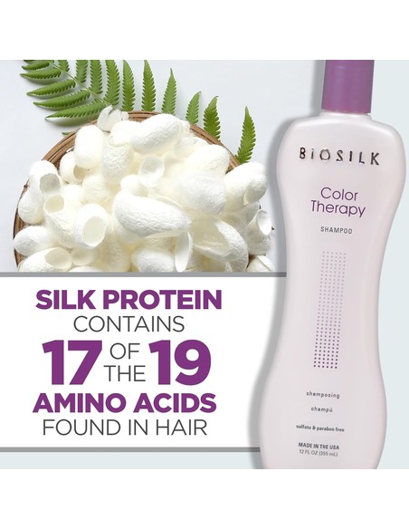Champú BIOSILK Color Therapy 355 ml para Cabello Teñido | Kiwiku