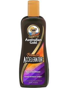 #3 en Top 20 Bronceador Más Vendidos - Australian Gold Bronze Accelerator Dark Tanning Lotion Loción Bronceadora Unisex 250 Ml