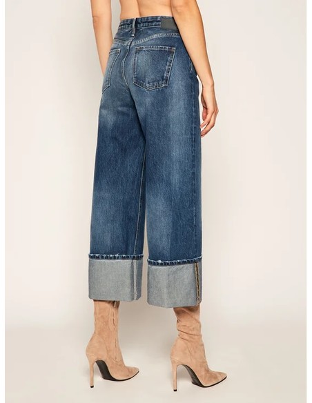Pepe Jeans Vaqueros Hailey Play Pl203767 Mujer Azul Oscuro W24 L32 Corte Recto