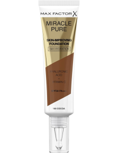 Base MAX FACTOR Miracle Pure 100 Cocoa SPF30 30 ml | Kiwiku