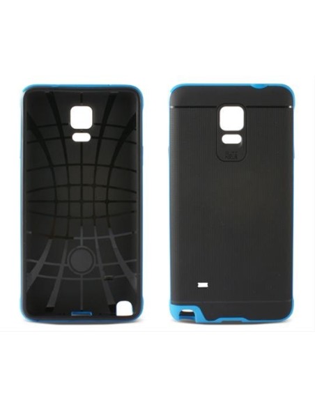 Kiwiku.com: Ksix B8537FTP10 - Funda flex para Samsung Galaxy Note 4, color azul y negro - Electrónica