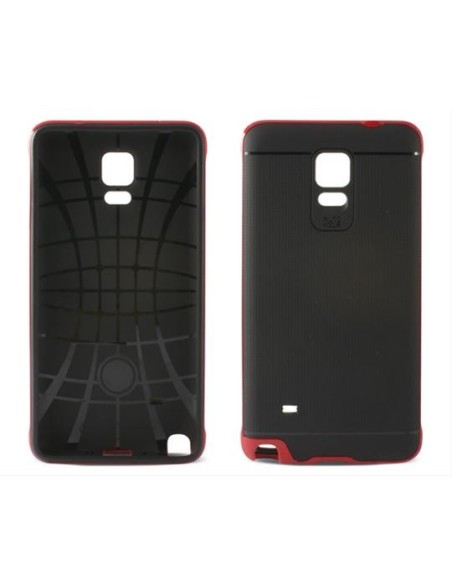 Ksix B8537FTP11 - Funda flex para Samsung Galaxy Note 4, color rojo y negro: Kiwiku.com: Electrónica
