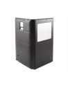 Funda ksix folio battery cover con ventana para note 4 negra