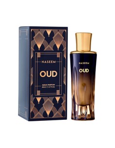 Eau de Parfum Naseem Oud Aqua Perfume sin Alcohol Con Floral Oud y Azafrán 80ml Unisex