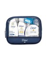 Dove Set de Higiene para Mujer Neceser de Viaje 5 Piezas Con Gel de Ducha 55 Ml, Crema Corporal 75 Ml, Desodorante Spray 35 Ml, 