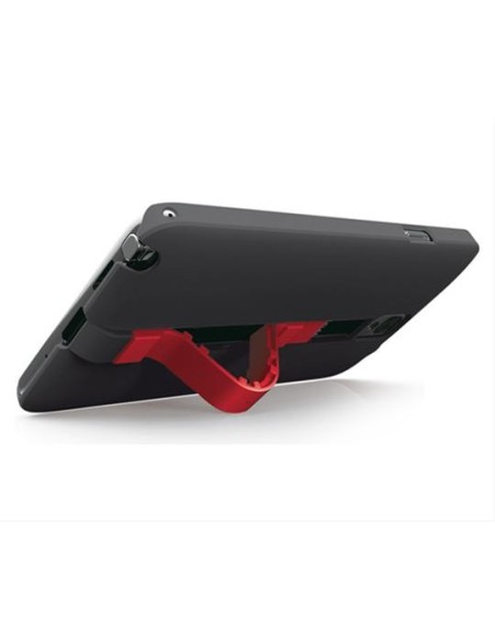 Ksix B8537CAC01 - Carcasa con cable integrado USB-micro USB para Samsung Note 4, color negro y rojo: Kiwiku.com: Electrónica