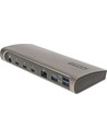 Startech Thunderbolt 4 Dock Tb4cdockue Con Pd 96w, Doble Salida 4k, 11 Puertos, Negro/gris