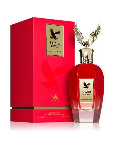 LE CHAMEAU Elixir Rouge Eau de Parfum Unisex 120 ml | Fragancia Oriental en Kiwiku