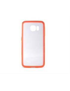Carcasa ksix con tpu ultrafina para galaxy s6 roja B8550FTU06 kiwiku.com