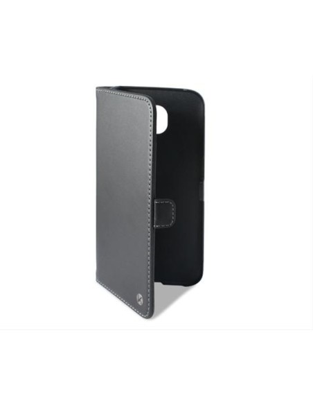 Funda folio ksix para galaxy s6 negra con pestaña B8550FU81W kiwiku.com