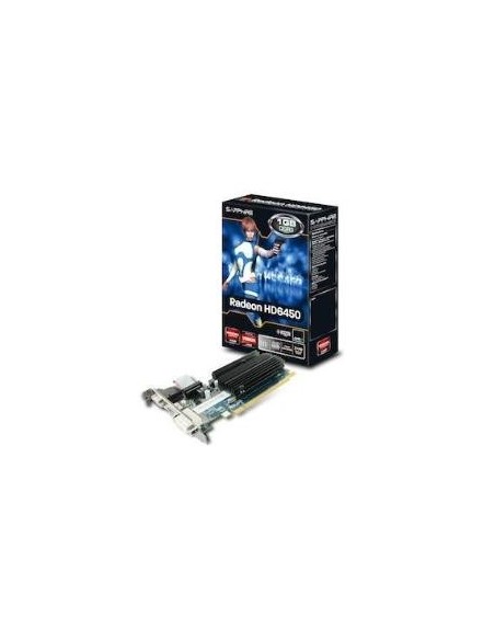 Sapphire HD6450 - Tarjeta gráfica (PCI-e, memoria de 1 GB GDDR3, HDMI): Sapphire: Kiwiku.com: Informática