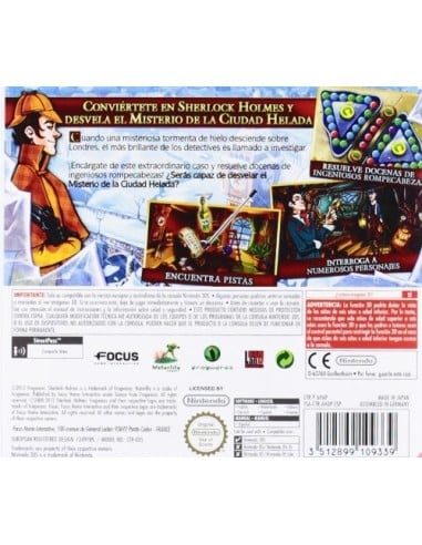 Sherlock Holmes. The Mystery Of The Frozen City: Kiwiku.com: Videojuegos