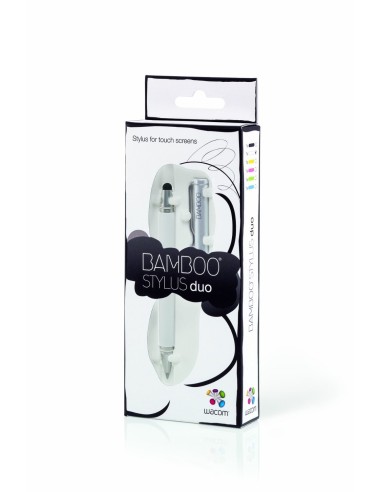 Wacom Bamboo Stylus Duo2 - Bolígrafo digital, Blanco: Kiwiku.com: Informática