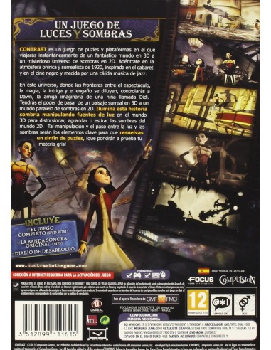 Contrast - Edición Coleccionista: Kiwiku.com: Videojuegos