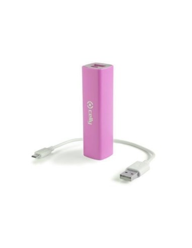 Celly PB2000P - Baterías externas (Rosa, Universal, 2000 mAh, USB, 5V, micro USB) - Electrónica - Kiwiku.com