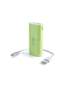 Cargador power bank verde 3600