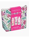 Yardley London Rose Bath & Body Set Con Neceser - Set de Cuidado Corporal Vegano y Cruelty Free - Ideal para Regalo