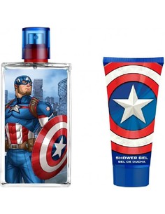 marvel_capitán_américa_eau_de_toilette_spray_100_ml_set_3_piezas_infantil_con_gel_de_ducha_y_mochila_8411114087726_oferta 2