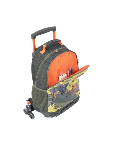 Totto Mochila Escolar Con Ruedas Grande Cartoons Mj03bwm003-2310-4djl