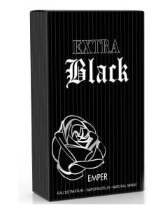 Perfume EMPER Extra Black Eau de Parfum Para Hombre 85 Ml - Fragancia Floral y Almizclada 2