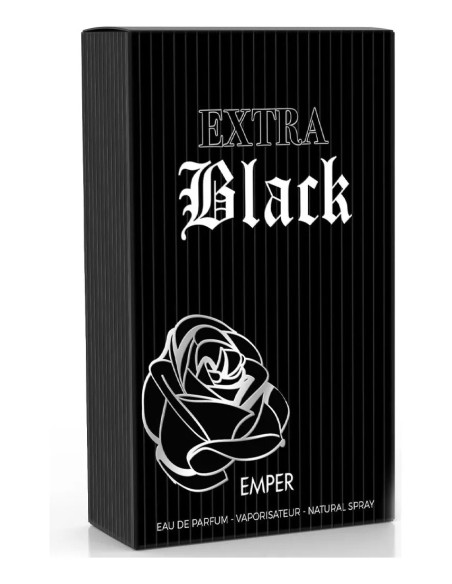 Perfume EMPER Extra Black Eau de Parfum Para Hombre 85 Ml - Fragancia Floral y Almizclada