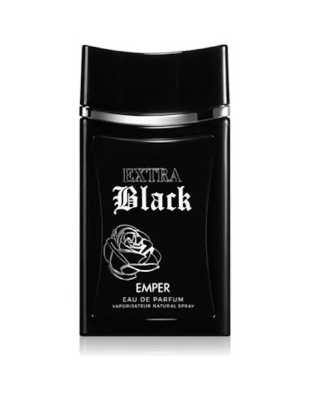 Perfume EMPER Extra Black Eau de Parfum Para Hombre 85 Ml - Fragancia Floral y Almizclada