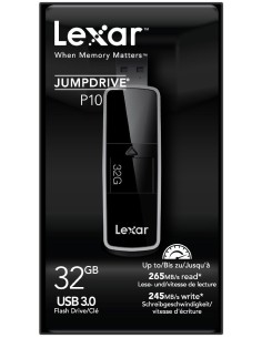 Lexar JumpDrive P10- - Memoria USB 3.0, color negro 32 GB: Kiwiku.com: Informática 2