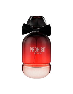 Fragrance World Prohibit Rouge Eau de Parfum para Mujer, 100 Ml