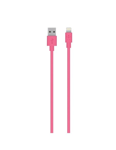 Cable de carga y sincronización de Lightning a USB Rosa F8J023BT3M-PNK kiwiku.com
