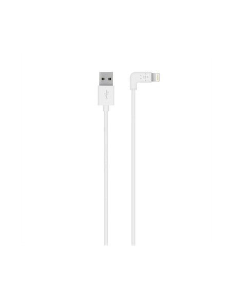 Cable MIXITde 90° de Lightning a USB Blanco F8J147BT04WHT kiwiku.com