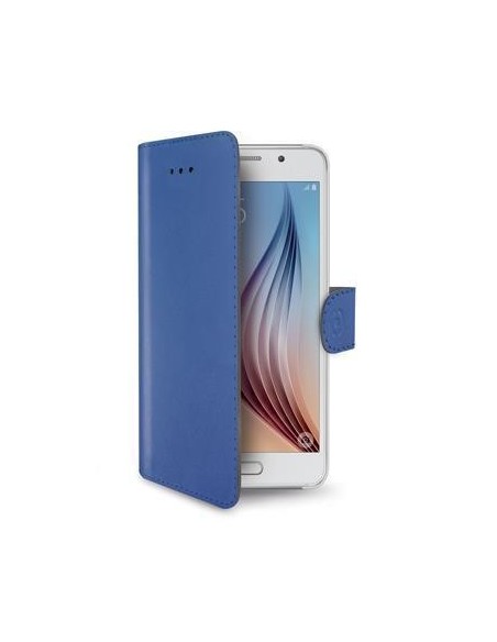 Funda Custodie Wallet para samsung Galaxy S6 WALLY490BL kiwiku.com