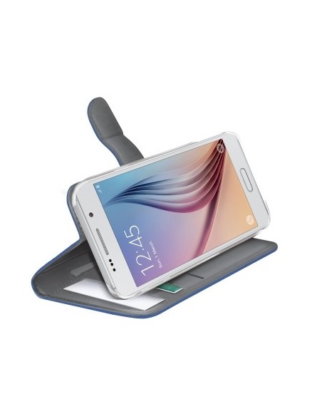 Funda Custodie Wallet para samsung Galaxy S6 WALLY490BL kiwiku.com