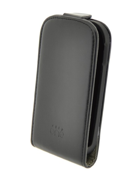 Kiwiku.com: 4-OK Flip ONE - Funda con tapa para Samsung Galaxy Young s6310, Negro - Electrónica