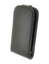 Funda con tapa de apertura vertical para samsung galaxy young s6310, negro