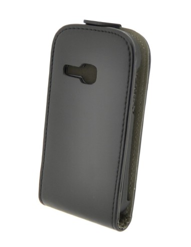 Kiwiku.com: 4-OK Flip ONE - Funda con tapa para Samsung Galaxy Young s6310, Negro - Electrónica