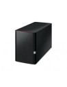 Buffalo linkstation 220, 2tb - unidad raid negro