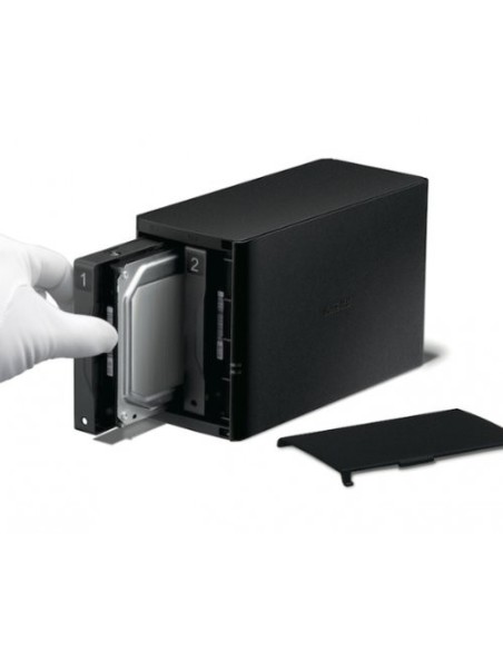 Buffalo LinkStation 220, 4TB - Unidad RAID (4TB, HDD, 4000 GB, HDD, Marvell, Armada 370, 0,8 GHz) Negro: Kiwiku.com: Informátic
