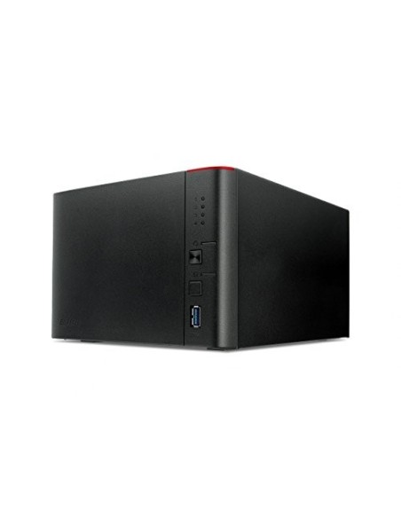 Buffalo LinkStation 441D 8TB - Unidad RAID (HDD, 8000 GB, HDD, Marvell, Armada 370, 1,2 GHz) Negro: Kiwiku.com: Informática