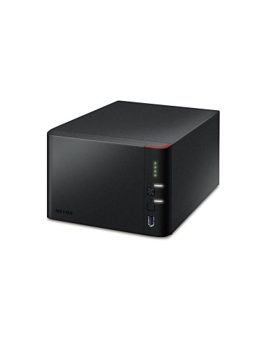 Buffalo LinkStation 441D 8TB - Unidad RAID (HDD, 8000 GB, HDD, Marvell, Armada 370, 1,2 GHz) Negro: Kiwiku.com: Informática