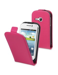 Muvit MUSLI0409 - Funda slim + protector de pantalla para Samsung Galaxy Young S6310, rosa - Electrónica - Kiwiku.com