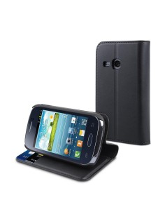 Muvit MUSNS0033 - Funda slim folio con función de soporte para Samsung Galaxy Young S6310, negro: Muvit: Kiwiku.com: Electrónic