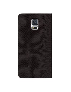 Kiwiku.com: Anymode Circle View - Funda folio tipo lagarto para Samsung Galaxy Note 4, marrón - Electrónica 2