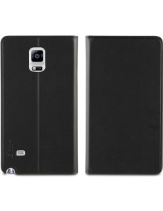 Kiwiku.com: Muvit Wallet - Funda tipo folio con función soporte para Samsung Galaxy Note 4, negro - Electrónica 2