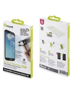 protector de pantalla tempered glass 0,33 mm anti-blueray samsung galaxy s6 muvit MUTPG0013 kiwiku.com