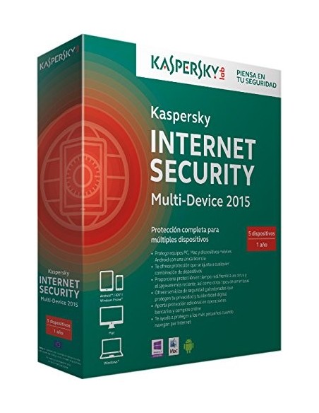 Kaspersky Internet Security Multi-Device 2015 - Software De Seguridad, 5 Usuarios: Kaspersky: Kiwiku.com: Software