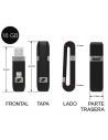 Lightning mfi memoria 16gb leef ibridge negro
