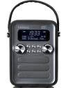 Lenco Radio Portátil Pdr-051 Black Con Sintonizador Dab+/fm y Pantalla Lcd